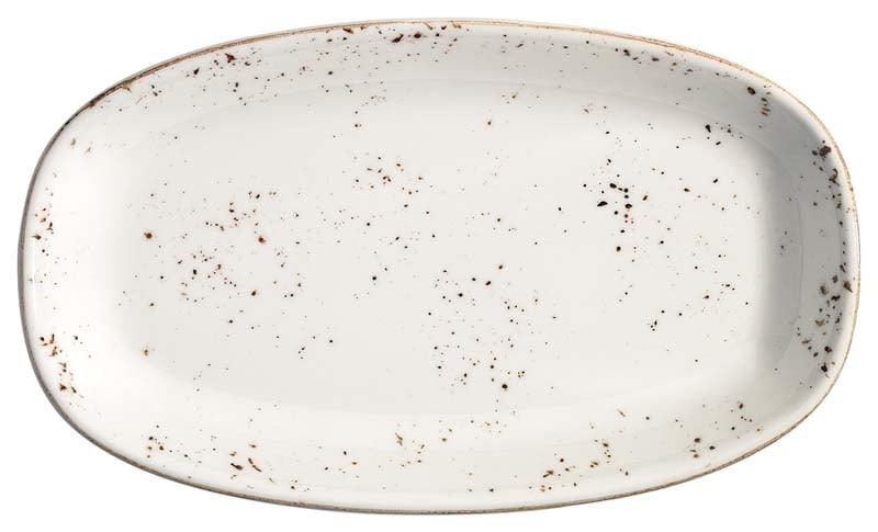 Bonna Grain Gourmet Platte oval 19x11cm creme - 12 Stück