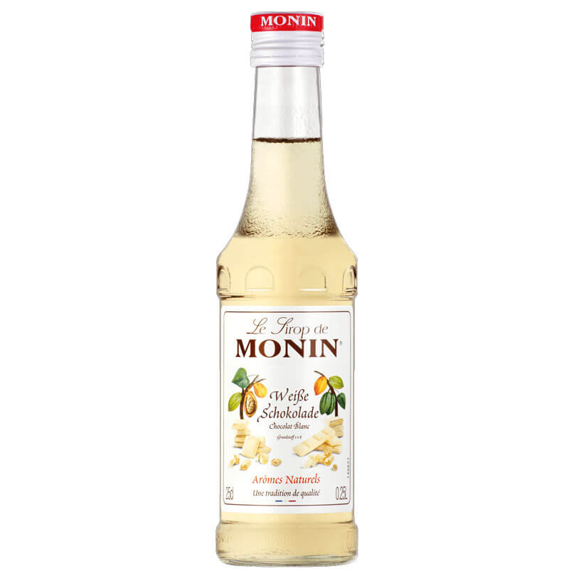 Weiße Schokolade - Monin Sirup Kleinflasche (0,25l)