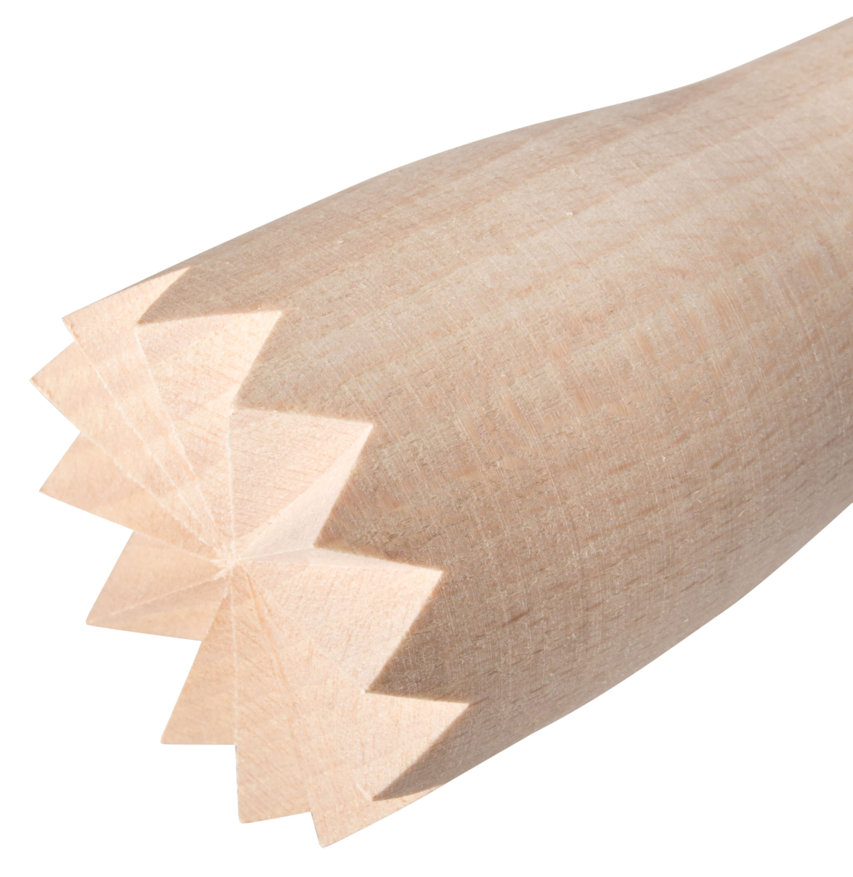 Barstößel, sternförmiges Ende - Holz (25cm)