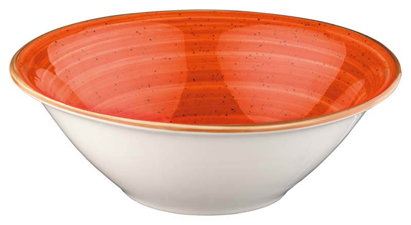 Bonna Aura Terracotta Gourmet Schale 16cm, 40cl orange - 12 Stück