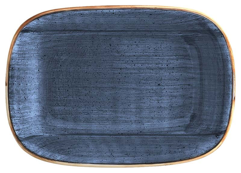 Bonna Aura Dusk Gourmet Rechteckschale 17x11,5cm blau - 12 Stück