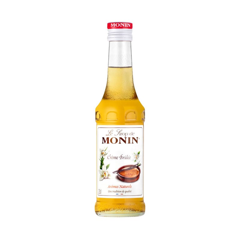 Crème Brûlée - Monin Sirup Kleinflasche (0,25l)