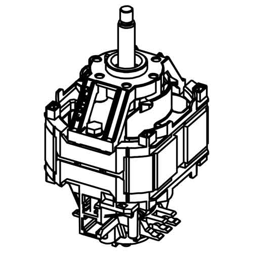 Motor komplett 220-240V 50/60Hz  - Santos #33 (33209)