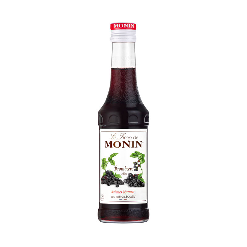 Brombeere - Monin Sirup Kleinflasche (0,25l)