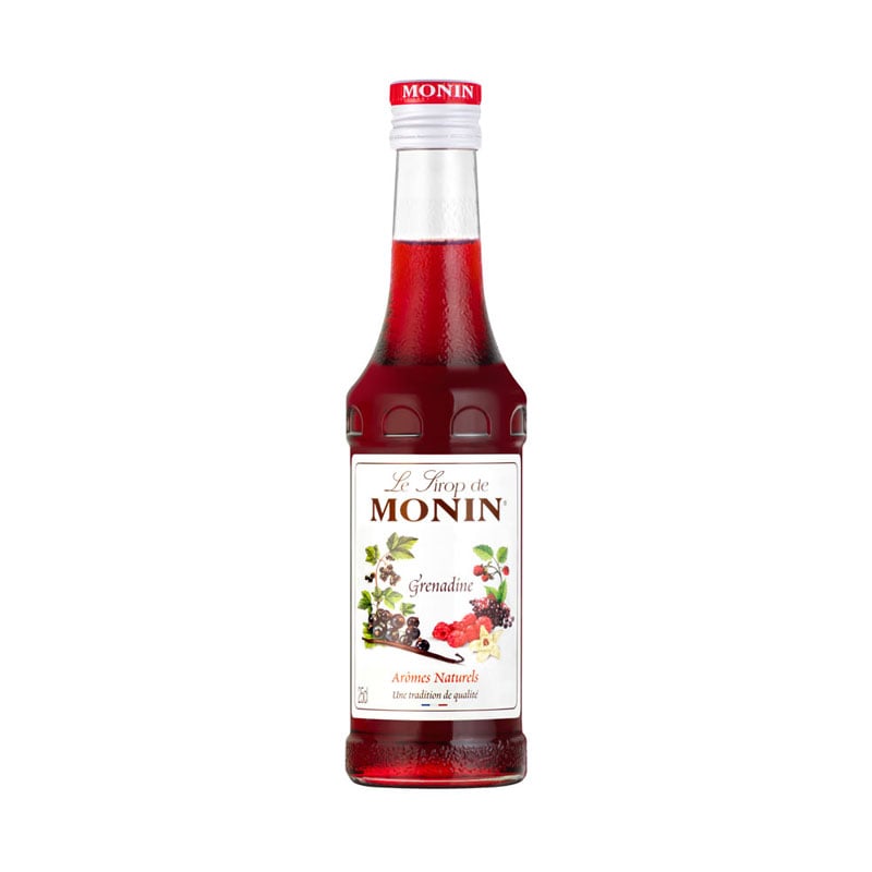 Grenadine - Monin Sirup Kleinflasche (0,25l)