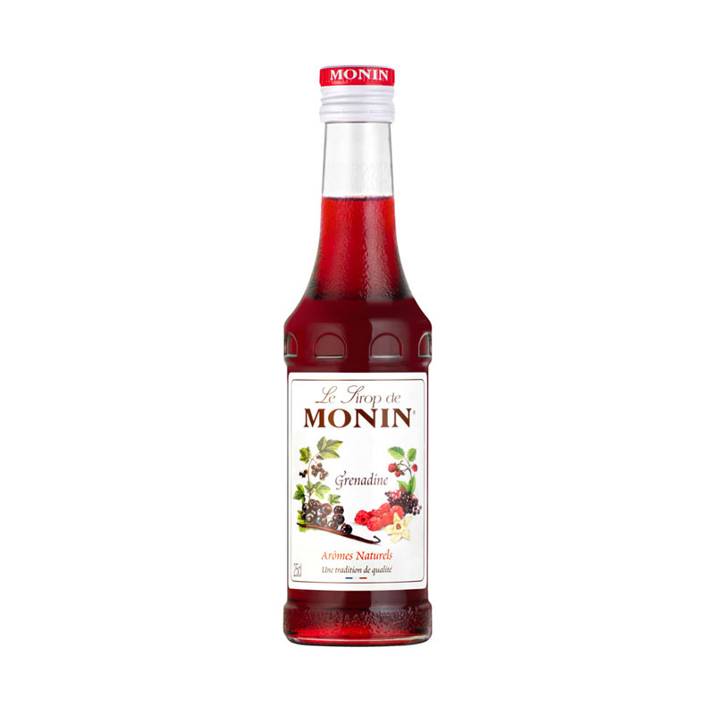 Grenadine - Monin Sirup Kleinflasche (0,25l)