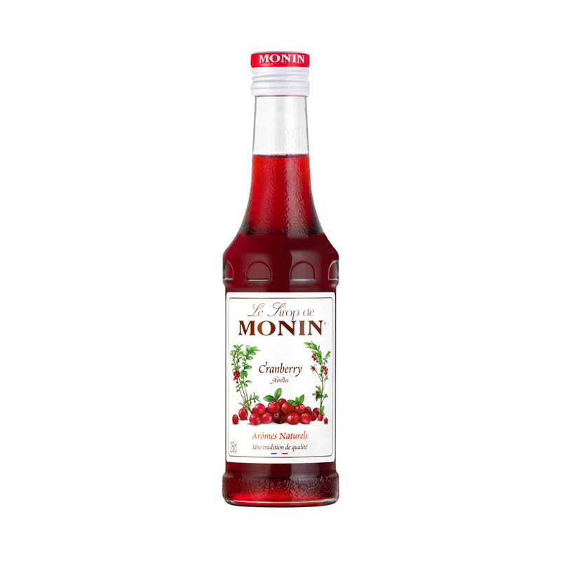 Cranberry - Monin Sirup Kleinflasche (0,25l)