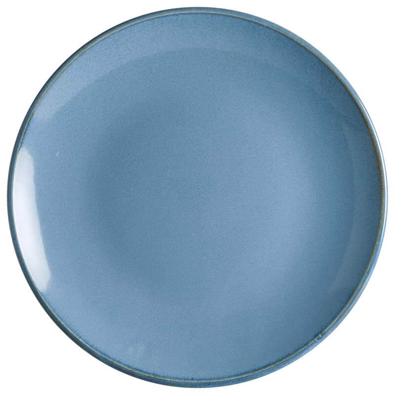 Bonna Sky Gourmet Teller flach 21cm blau - 12 Stück