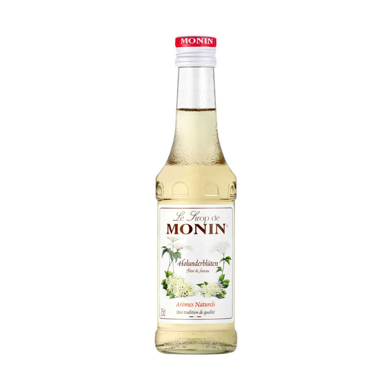 Holunderblüte - Monin Sirup Kleinflasche (0,25l)