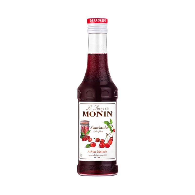 Sauerkirsche - Monin Sirup Kleinflasche (0,25l)