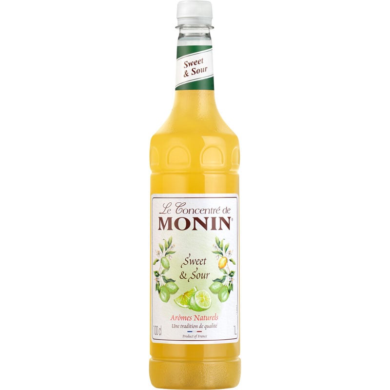 Sweet & Sour - Monin Sirup, PET-Flasche (1,0l) - MHD 09/25