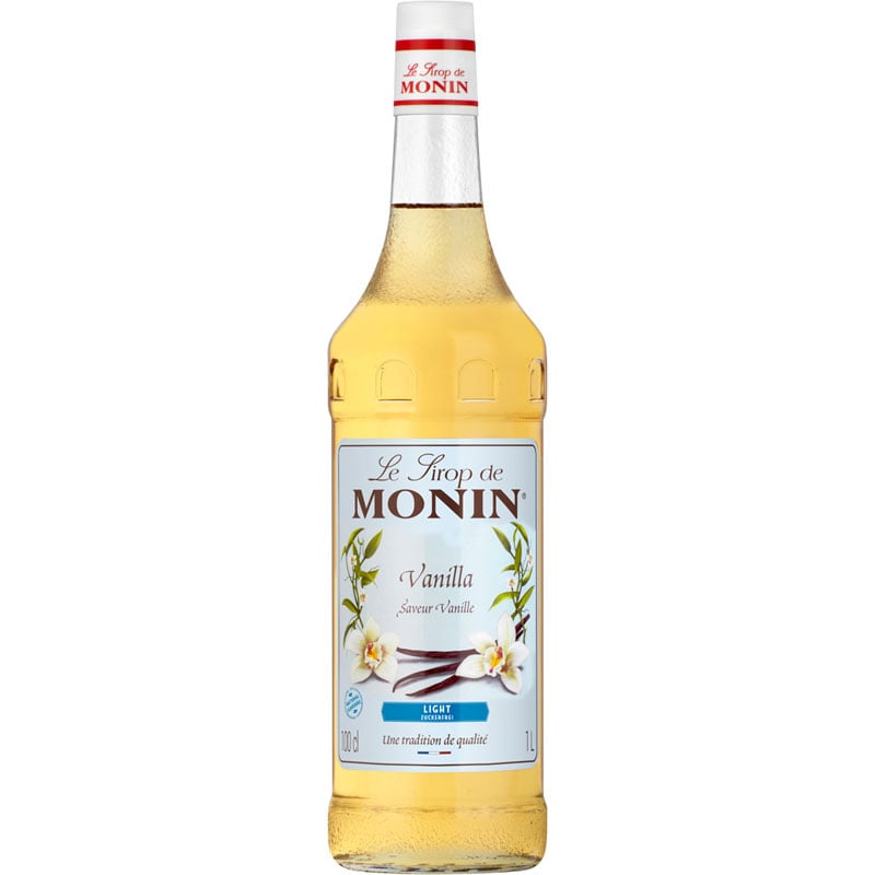 Vanille zuckerreduziert (light) - Monin Sirup (1,0l)