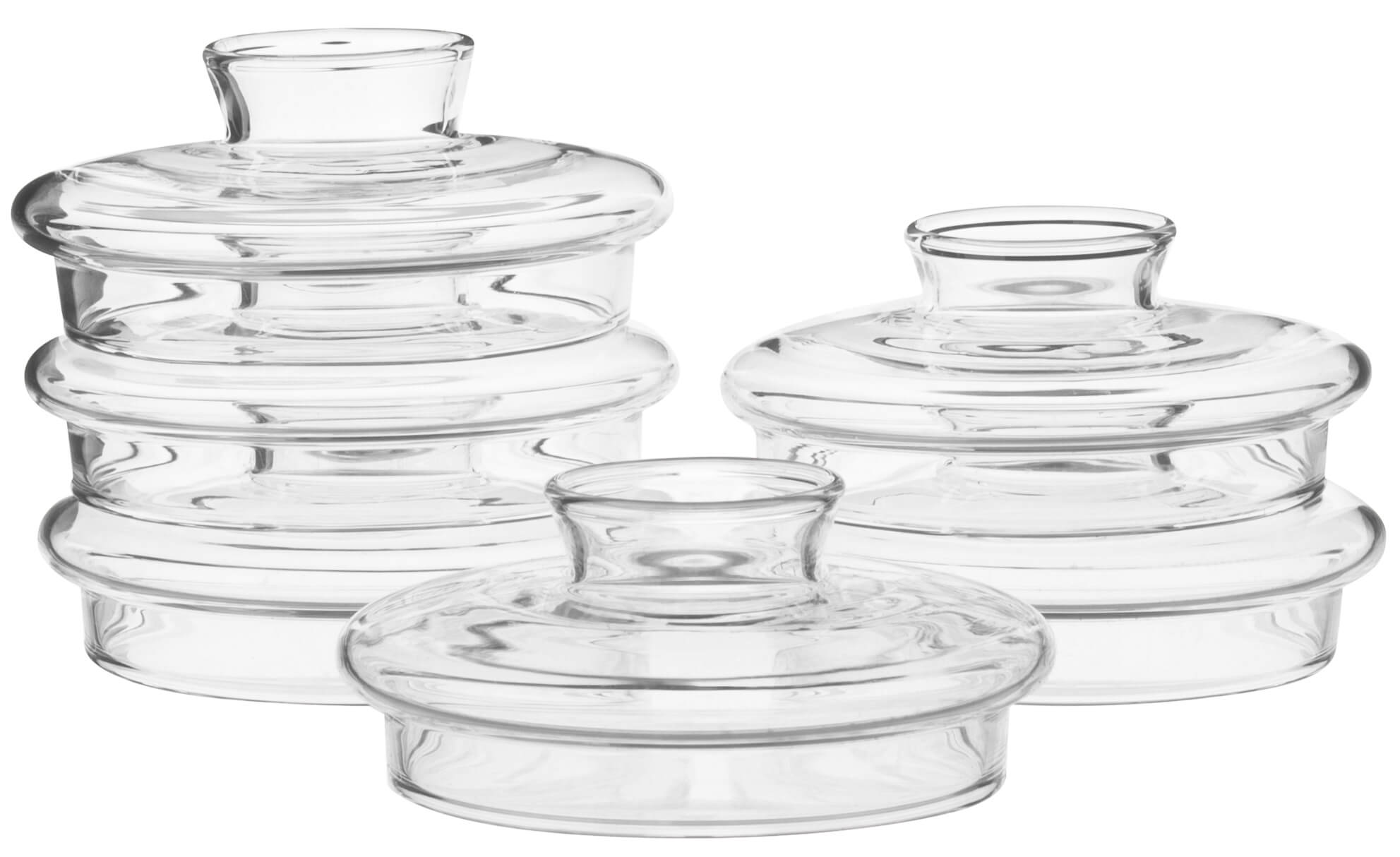 Flavour Blaster Smoke Top Glass Lid (6 Stk.)