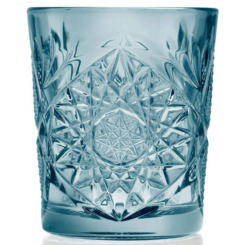 D.O.F. Glas Hobstar blau, Onis - 355ml (6 Stk.)