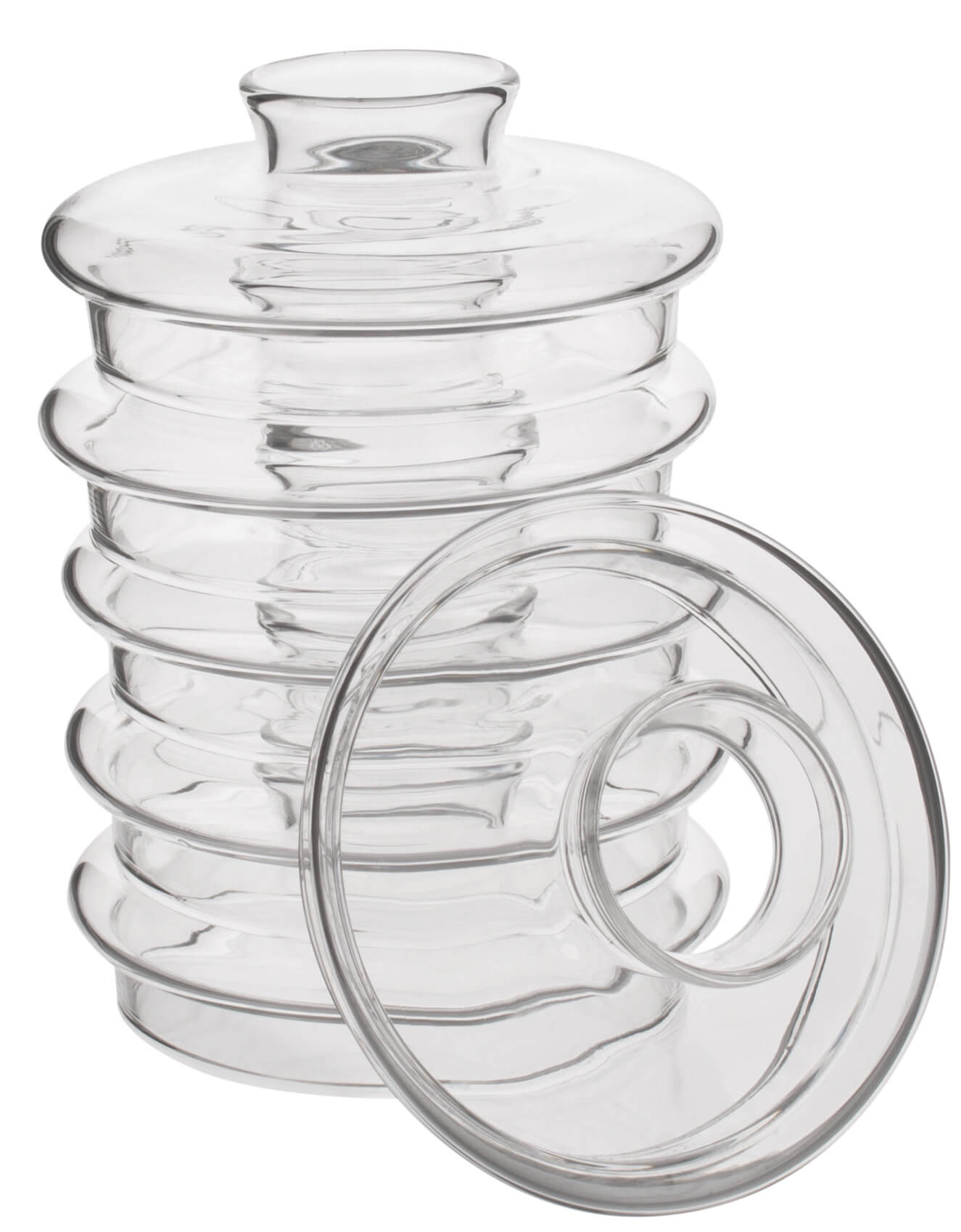 Flavour Blaster Smoke Top Glass Lid (6 Stk.)