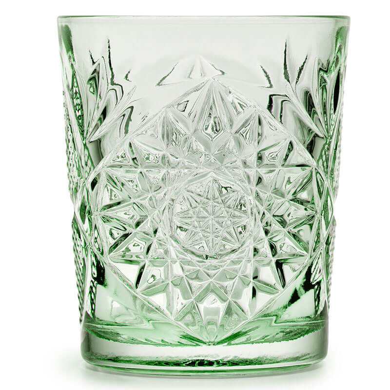 D.O.F. Glas Hobstar grün, Onis - 355ml (6 Stk.)