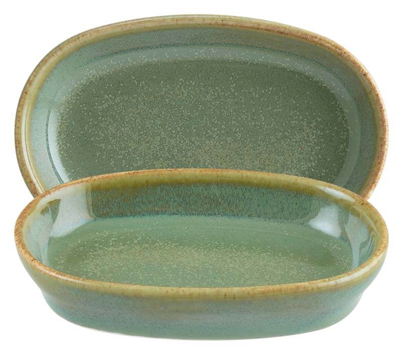 Bonna Sage Hygge Schale oval 10x6,5cm, 6cl grün - 12 Stück