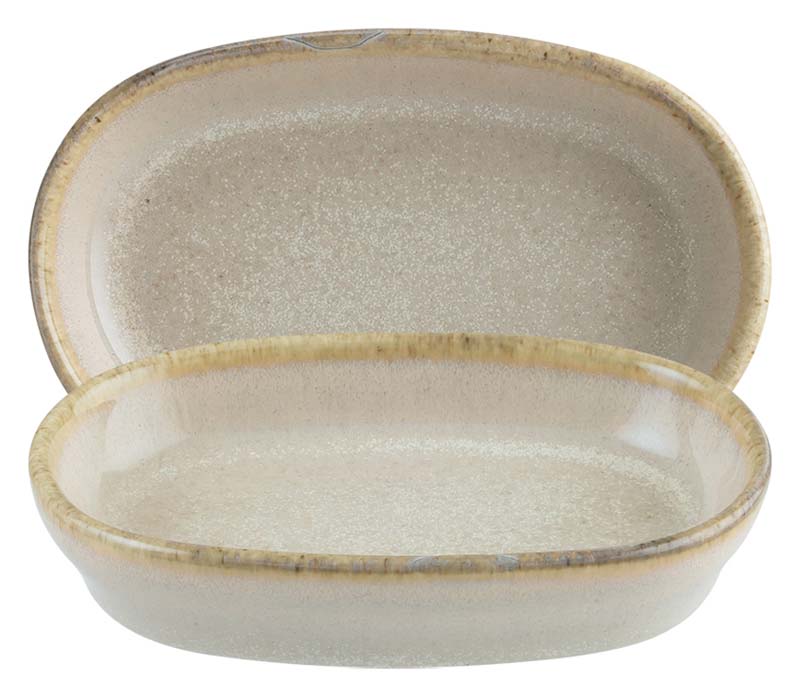 Bonna Sand Hygge Schale oval 10x6,5cm, 6cl beige - 12 Stück