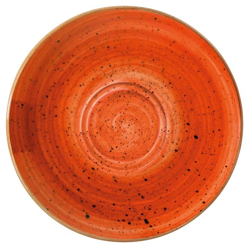 Bonna Aura Terracotta Gourmet Kombiuntertasse 16cm orange - 6 Stück