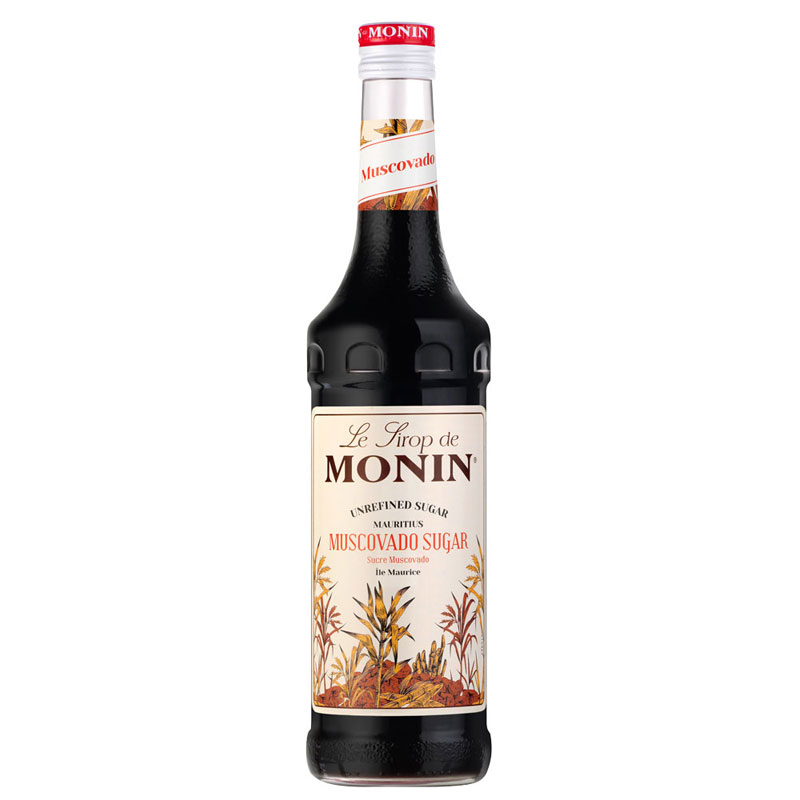 Muscovado Zucker / Rohrzucker braun - Monin Sirup (0,7l)