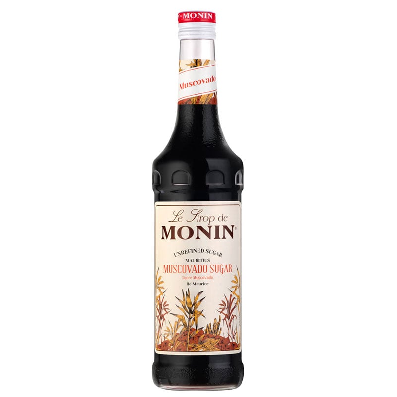 Muscovado Zucker / Rohrzucker braun - Monin Sirup (0,7l) - MHD 02/2025