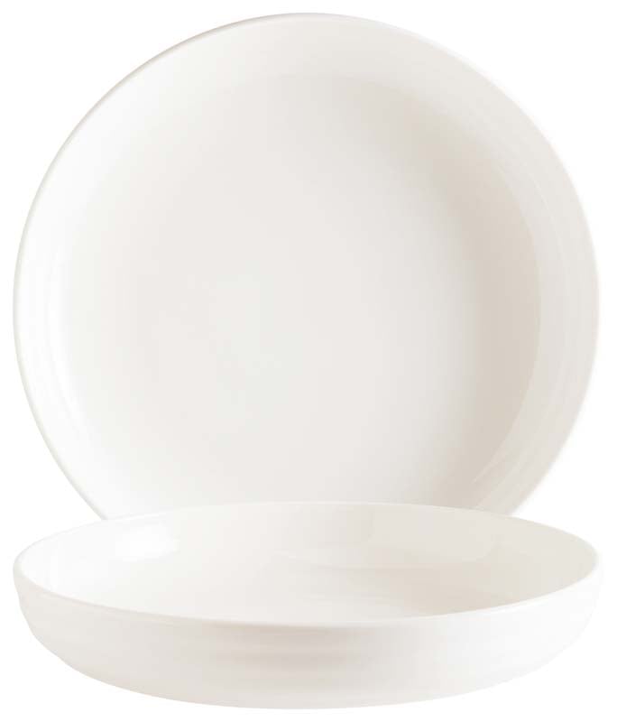 Bonna Pott Bowl Cream 18cm, 65cl creme - 12 Stück