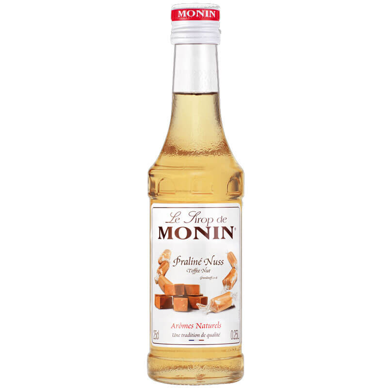 Praliné-Nuss - Monin Sirup Kleinflasche (0,25l)