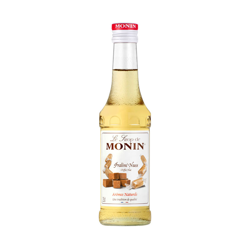 Praliné-Nuss - Monin Sirup Kleinflasche (0,25l)