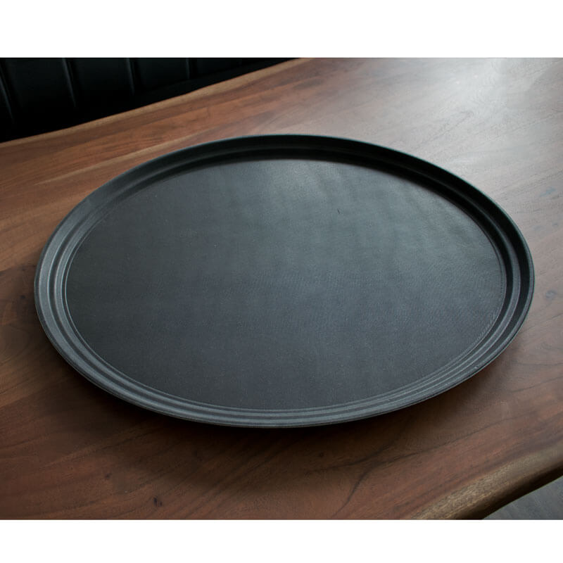 Serviertablett oval, Fiberglas rutschfest - 73,5x60cm