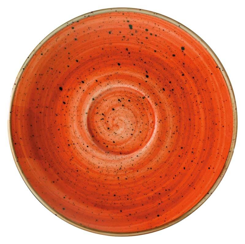 Bonna Aura Terracotta Rita Untertasse 12cm orange - 6 Stück