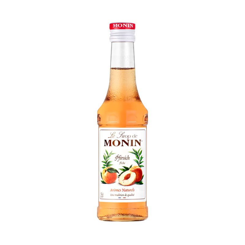 Pfirsich - Monin Sirup Kleinflasche (0,25l)