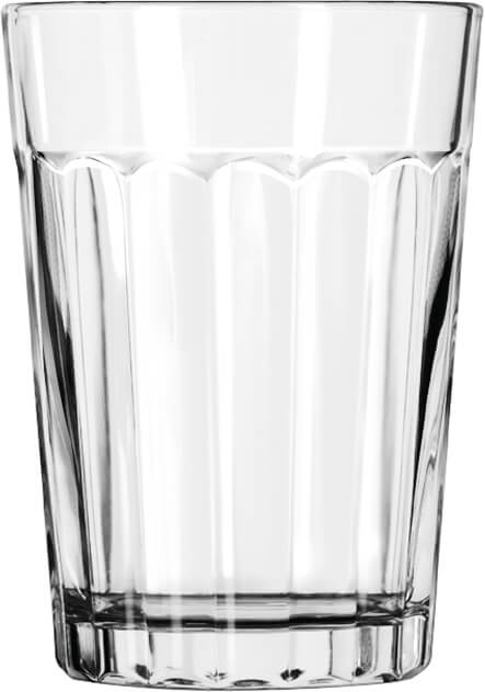 Saftglas Paneled Tumblers, Libbey - 251ml, 0,2l Eiche (12 Stk.)