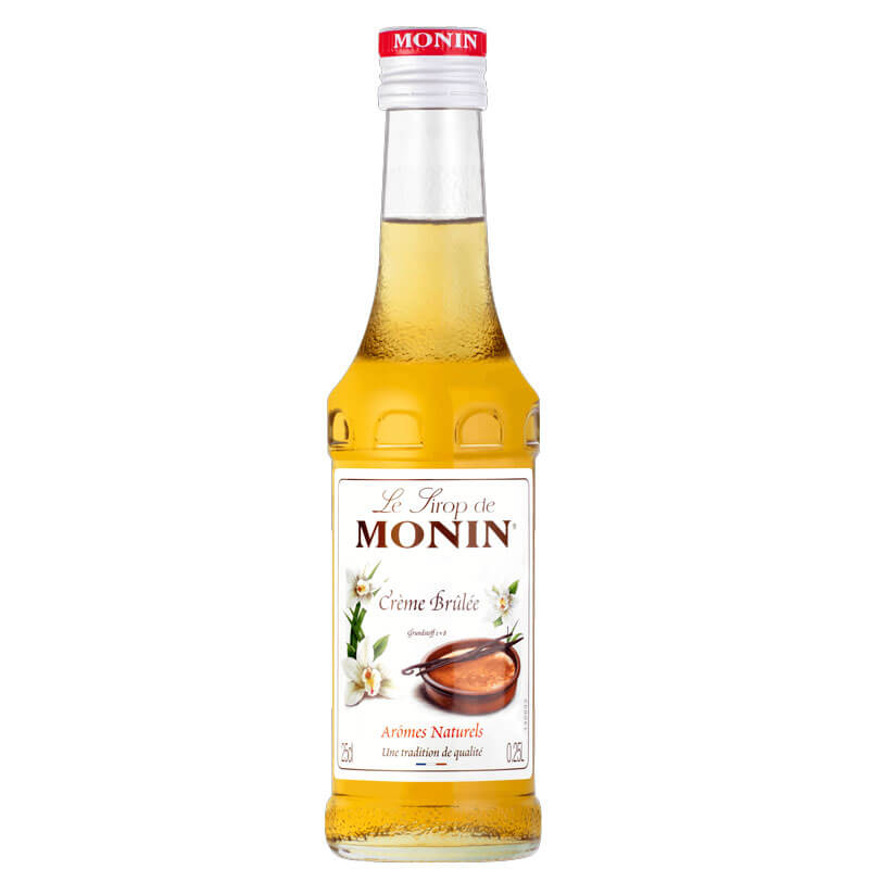 Crème Brûlée - Monin Sirup Kleinflasche (0,25l)