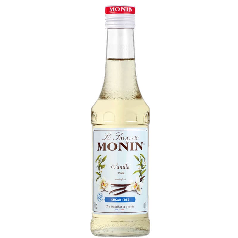 Vanille zuckerreduziert (light) - Monin Sirup Kleinflasche (0,25l)