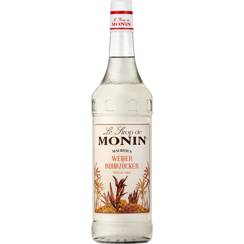 Rohrzucker weiß - Monin Sirup (1,0l)