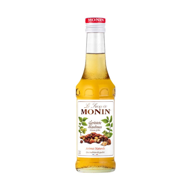 Geröstete Haselnuss - Monin Sirup Kleinflasche (0,25l)