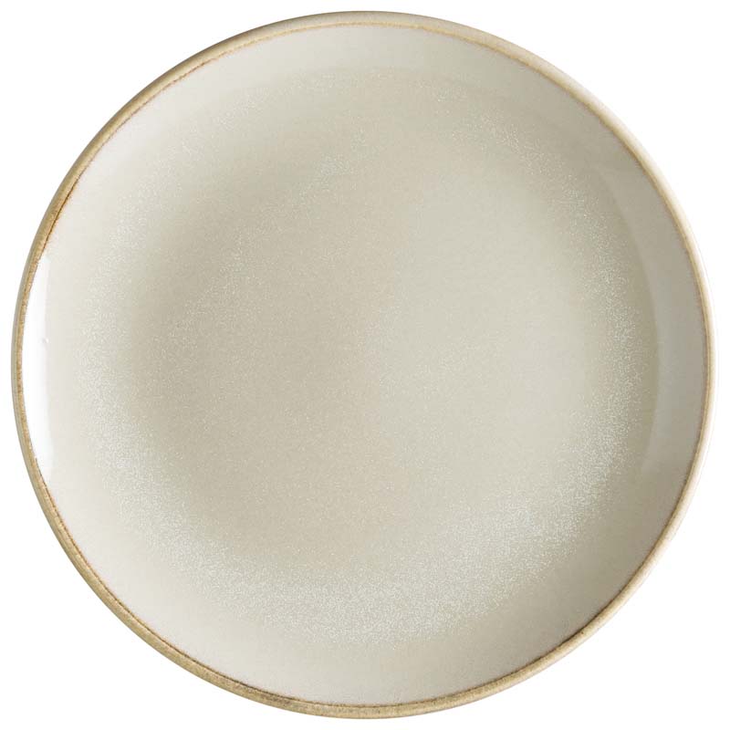 Bonna Sand Gourmet Teller flach 25cm beige - 12 Stück