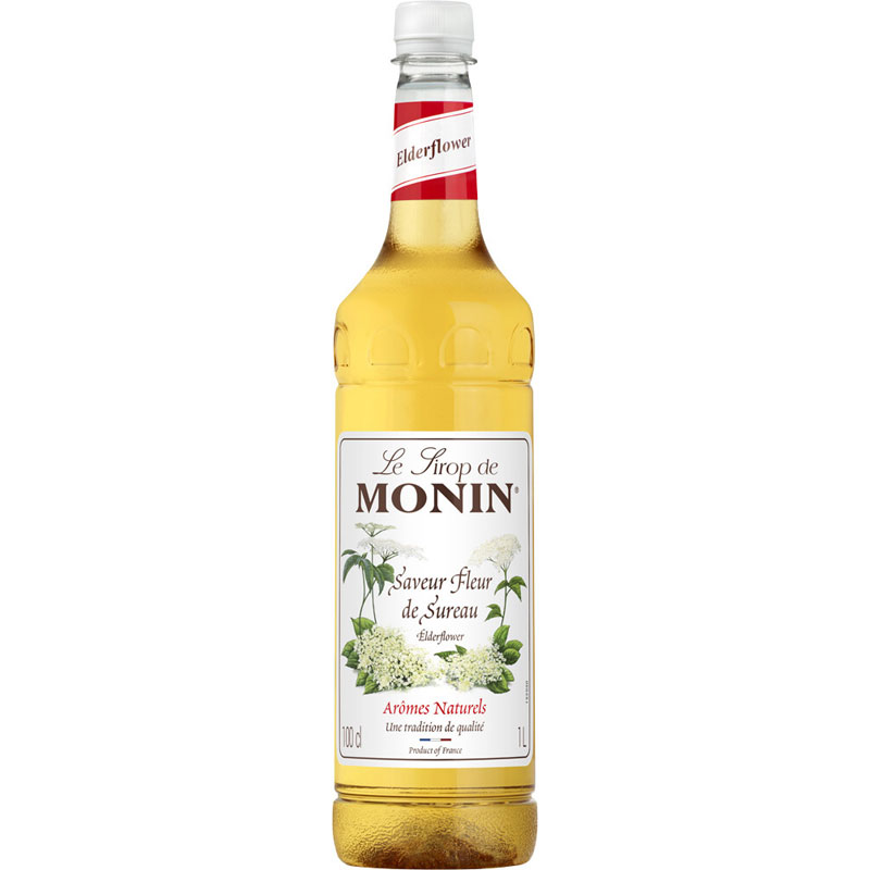 Holunderblüte - Monin Sirup, PET-Flasche (1,0l)