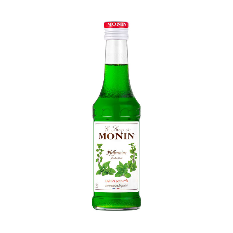 Pfefferminz grün - Monin Sirup Kleinflasche (0,25l)