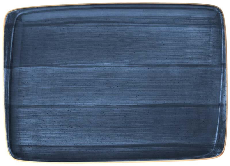 Bonna Aura Dusk Moove Platte 36x25cm blau - 6 Stück